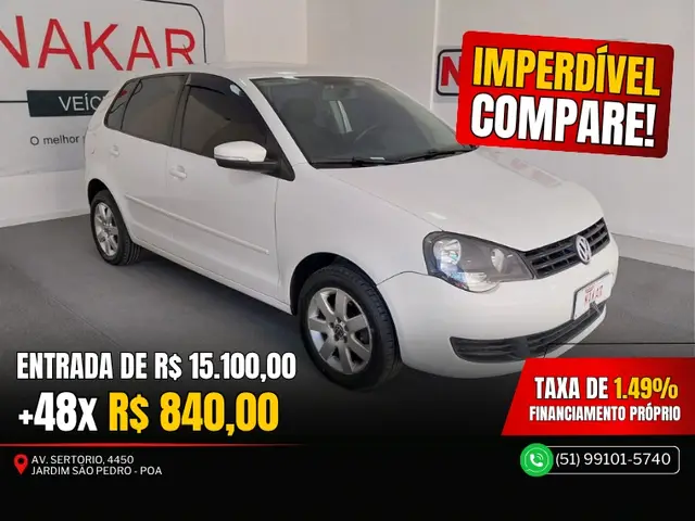 Carro Volkswagen Polo 2013 Hatch 1.6 VHT Total Flex