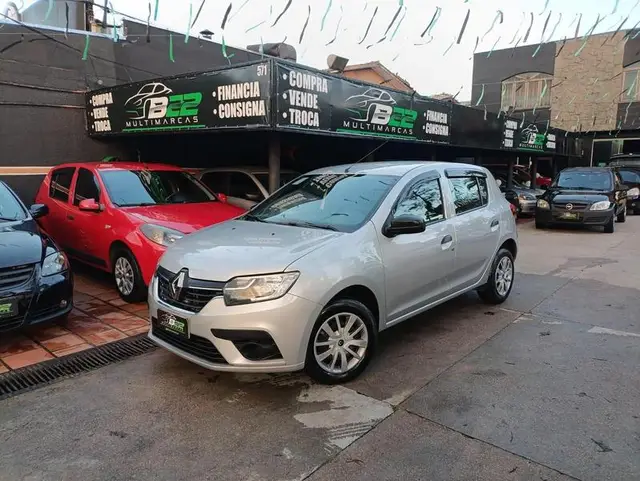 Carro Renault Sandero 2020 Life 1.0 12V SCe (Flex)