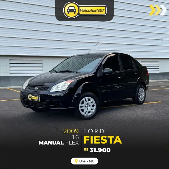Carro Ford Fiesta Hatch 2009 1.6 (Flex)