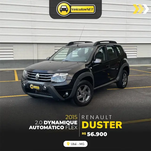 Carro Renault Duster 2015 2.0 16V Dynamique (Aut) (Flex)