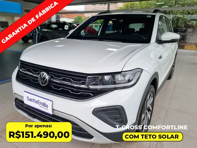 Carro Volkswagen T-Cross 2025 1.0 200 TSI Comfortline (Aut) (Flex)