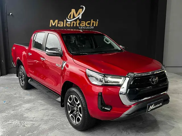 Carro Toyota Hilux Cabine Dupla 2021 SRX 2.8 TDI CD 4x4 (Aut)