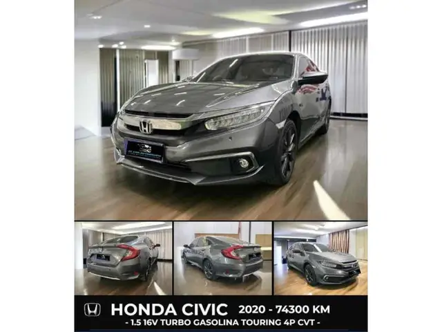 Carro Honda Civic 2020 Touring 1.5 Turbo CVT