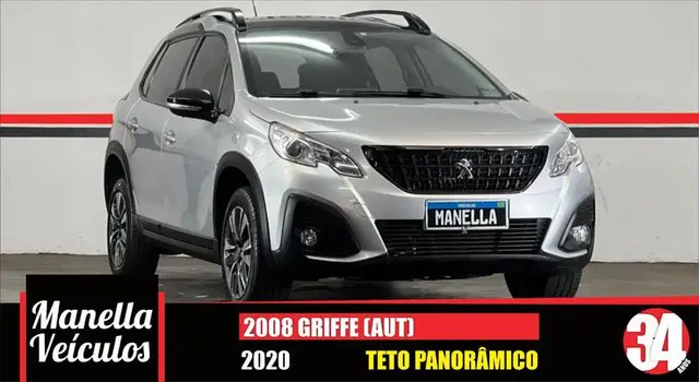 Carro Peugeot 2008 2020 1.6 Allure Pack (Aut)