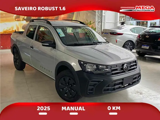 Carro Volkswagen Saveiro 2025 Robust Total Flex 16V