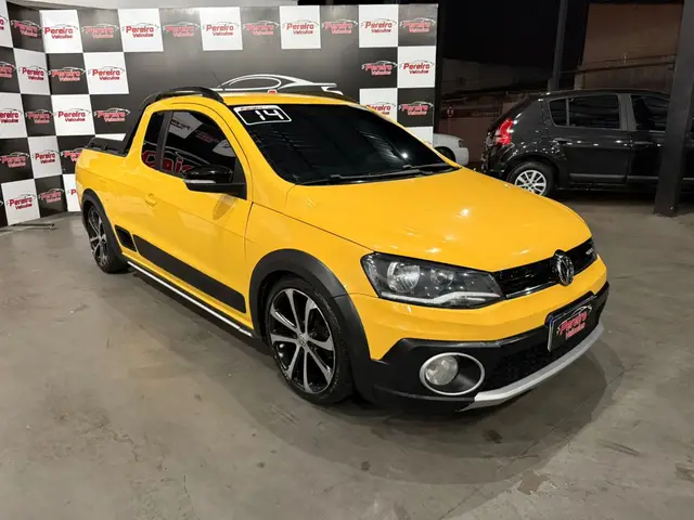 Carro Volkswagen Saveiro 2014 Cross 1.6 (Flex) (cab. estendida)