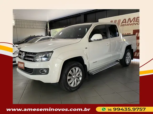 Carro Volkswagen Amarok 2016 2.0 CD 4x4 TDi Highline (Aut)