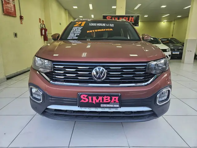 Carro Volkswagen T-Cross 2021 1.4 TSI Highline (Aut) (Flex)