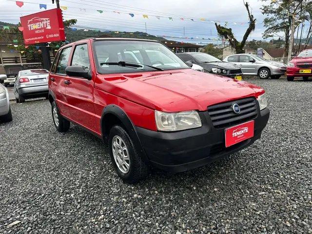 Carro Fiat Uno Mille 2008 Fire 1.0 (Flex)