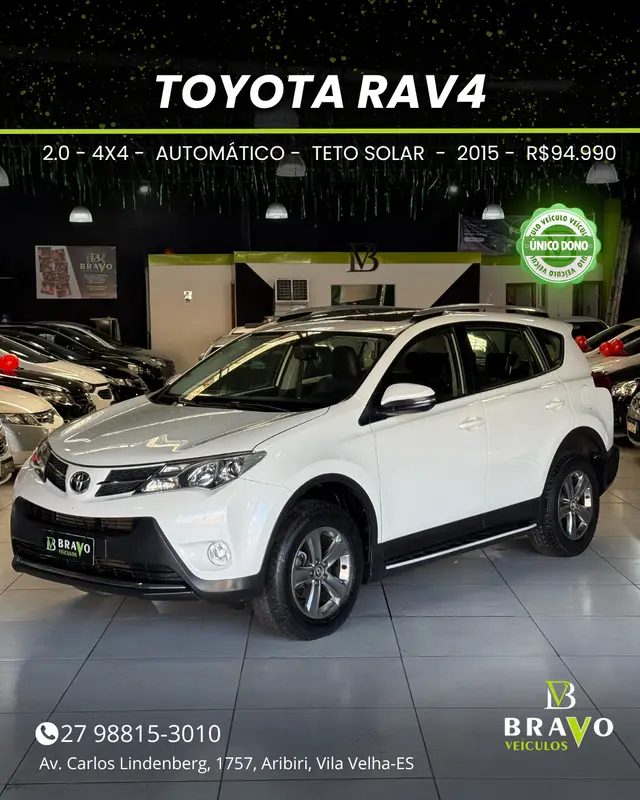 Carro Toyota RAV4 2015 2.0 CVT 4x4