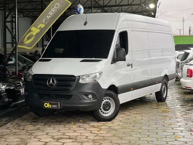 Carro Mercedes-Benz Sprinter 2022 416 Furgão Longo T.B. 2.2 Dies.