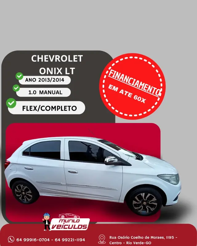 Carro Chevrolet Onix 2014 1.0 LT SPE/4