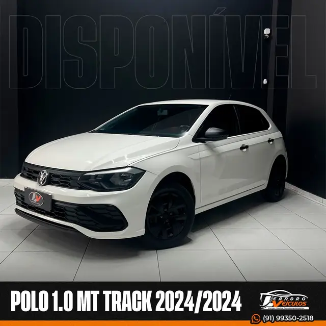 Carro Volkswagen Polo 2024 Track 1.0 Flex 12V 5p