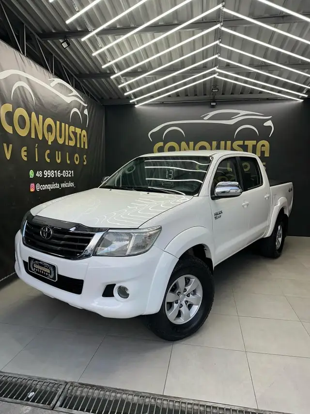 Carro Toyota Hilux Cabine Dupla 2013 Hilux 2.7 SRV CD 4x4 (Flex) (Aut)