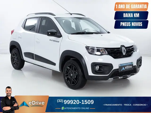 Carro Renault Kwid 2021 Outsider 1.0 12v SCe (Flex)