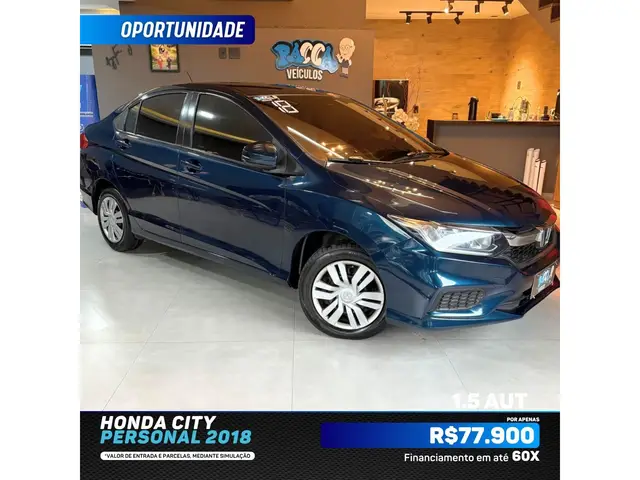 Carro Honda City 2018 Personal 1.5 CVT (Flex)