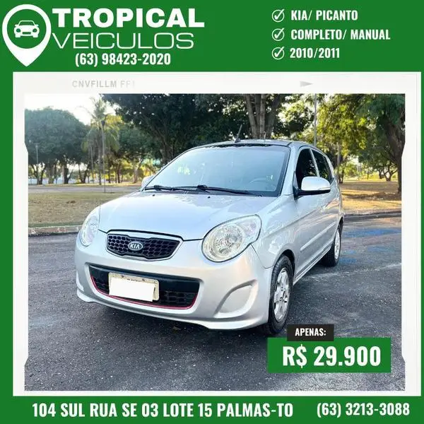 Carro Kia Picanto 2011 1.0 (Flex)