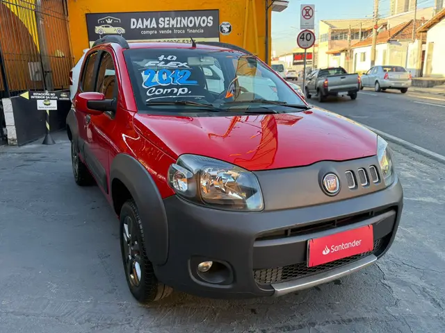 Carro Fiat Uno 2012 Way 1.0 8V (Flex) 4p
