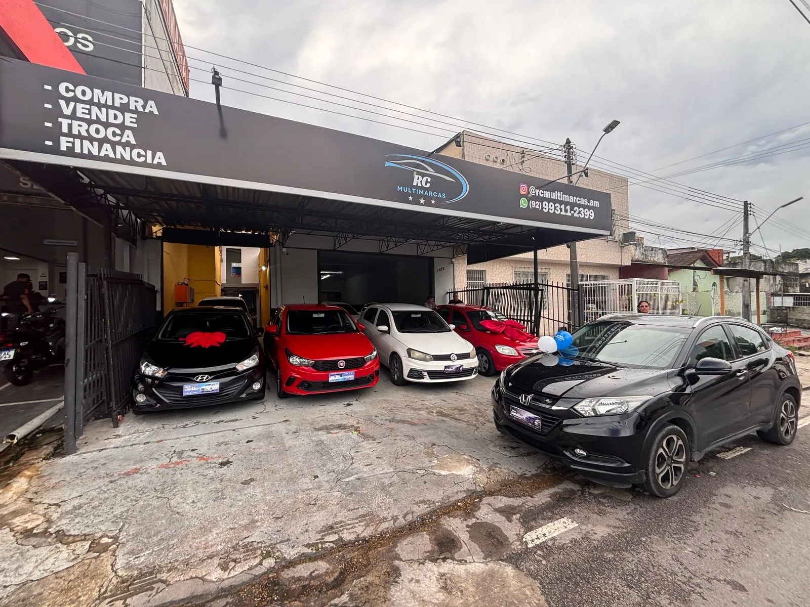 Fachada da loja Veículos à venda em Rc multimarcas - Manaus - AM