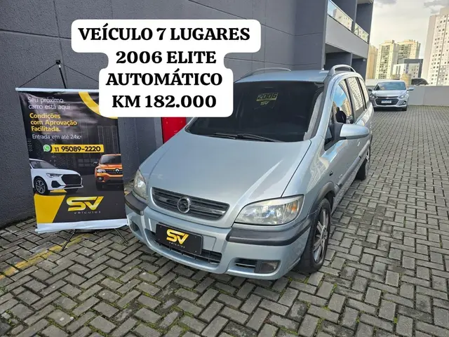 Carro Chevrolet Zafira 2006 Elite 2.0 (Flex) (Aut)