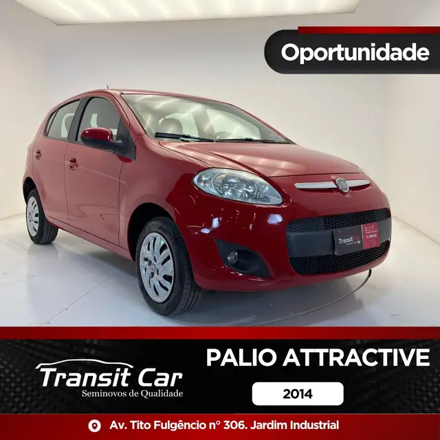 Carro Fiat Palio 2014 Attractive 1.0 Evo (Flex)