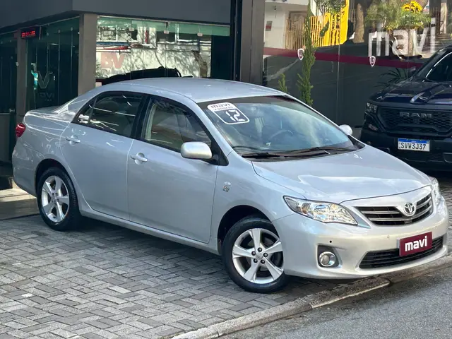 Carro Toyota Corolla 2012 Sedan 1.8 Dual VVT-i  XLI (aut) (flex)