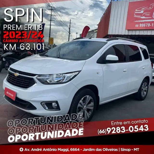 Carro Chevrolet Spin 2024 Premier 1.8 (Aut.)