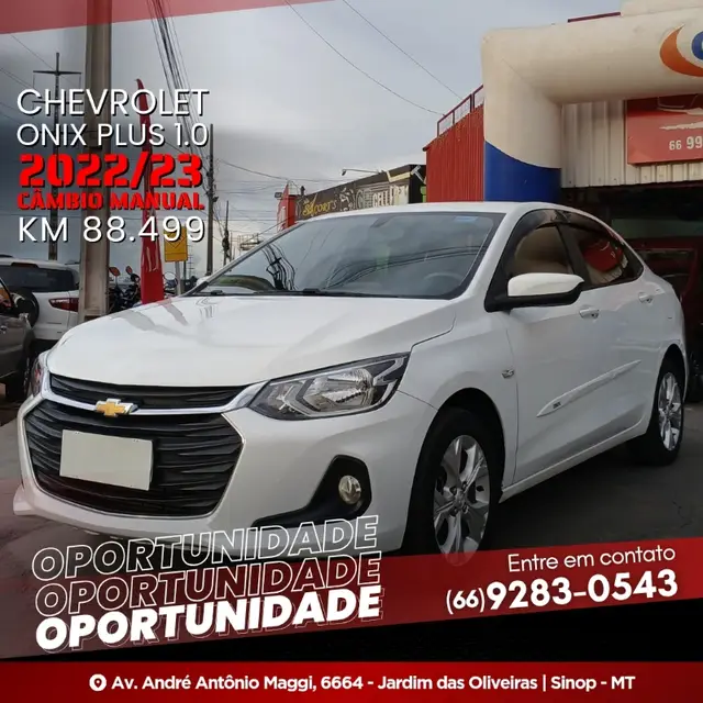 Carro Chevrolet Onix Plus 2023 LTZ 1.0 Turbo