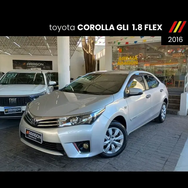Carro Toyota Corolla 2016 1.8 GLi (Aut.)