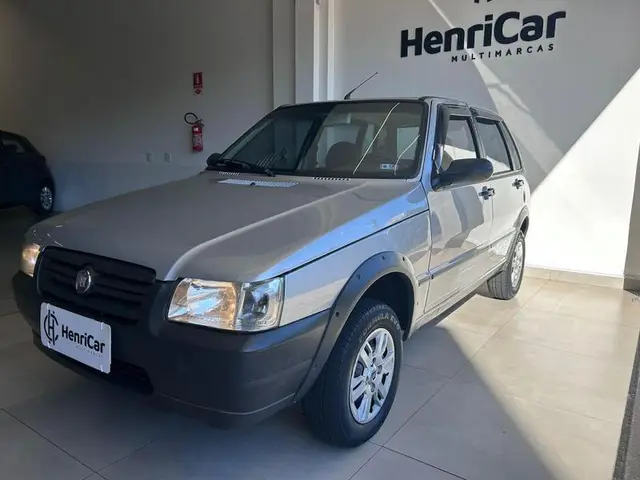 Carro Fiat Uno Mille 2011 Uno Mille Celeb. WAY ECON. 1.0 F.Flex 4p
