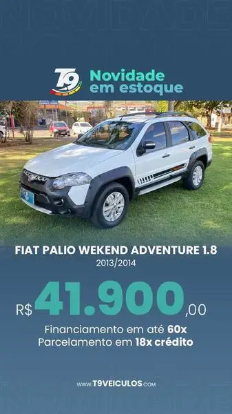 Carro Fiat Palio Weekend 2014 Adventure 1.8 16V (Flex)