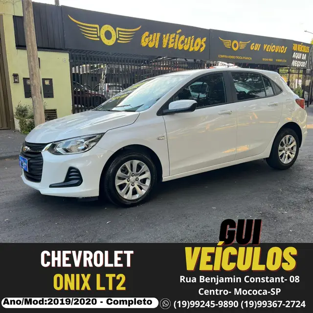 Carro Chevrolet Onix 2020 LT 1.0 (Flex)