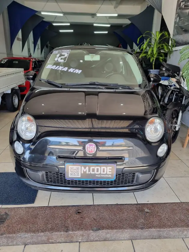 Carro Fiat 500 2012 Cult 1.4 8V