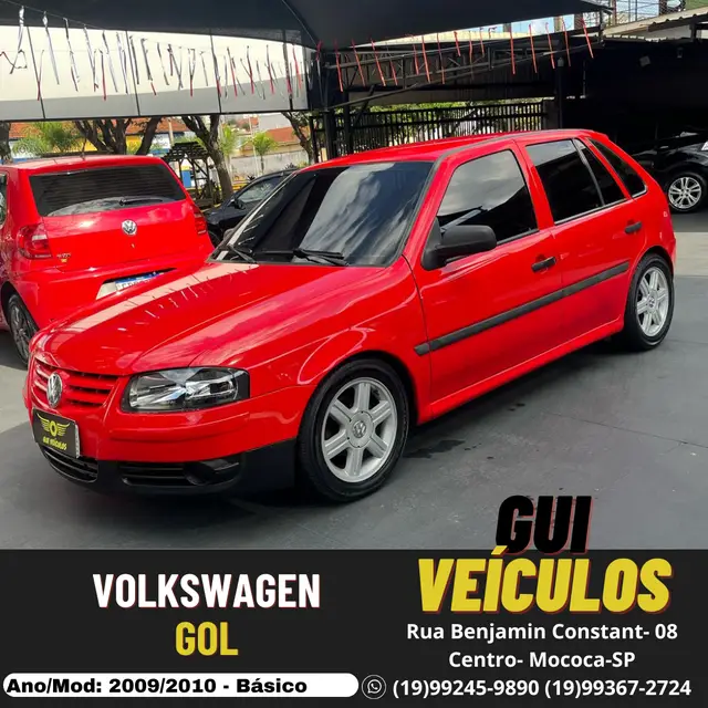 Carro Volkswagen Gol 2010 1.0 (G5) (Flex)