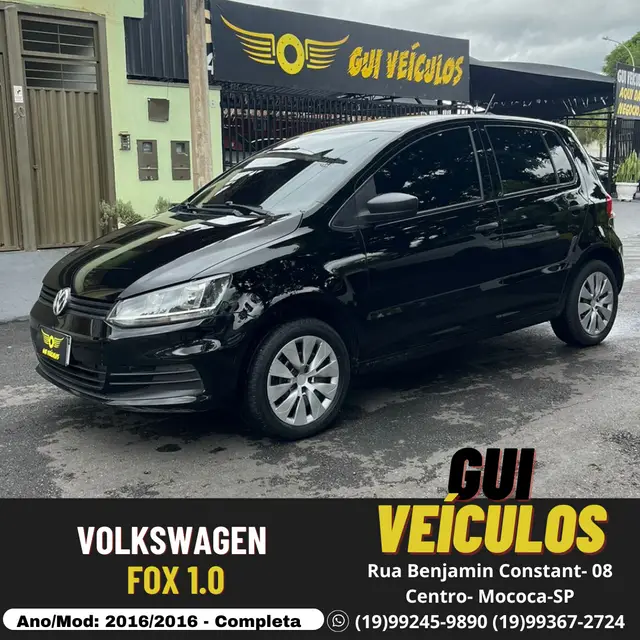 Carro Volkswagen Fox 2016 1.0 MPI Trendline (Flex)