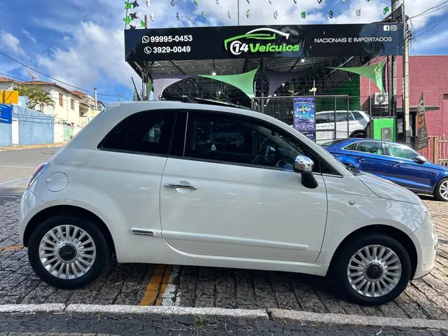 Carro Fiat 500 2010 Lounge 1.4 16V