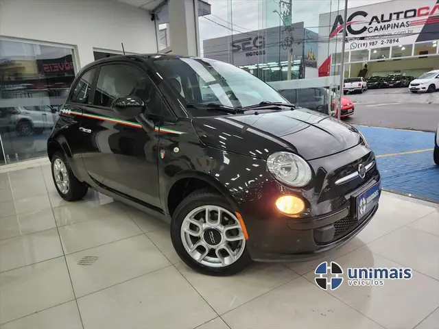 Carro Fiat 500 2012 Cult Dualogic 1.4 8V