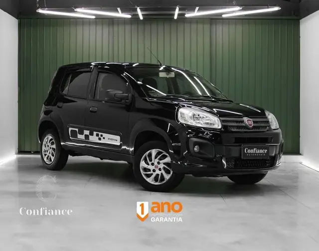 Carro Fiat Uno 2017 Attractive 1.0 (Flex) 4p