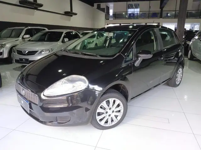 Carro Fiat Punto 2012 ATTRACTIVE ITALIA 1.4 F.Flex 8V 5p