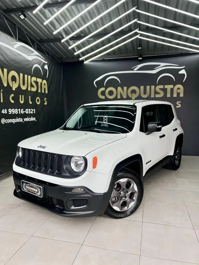 Carro Jeep Renegade 2018 1.8 4x2 (Aut) (Flex) (PCD)