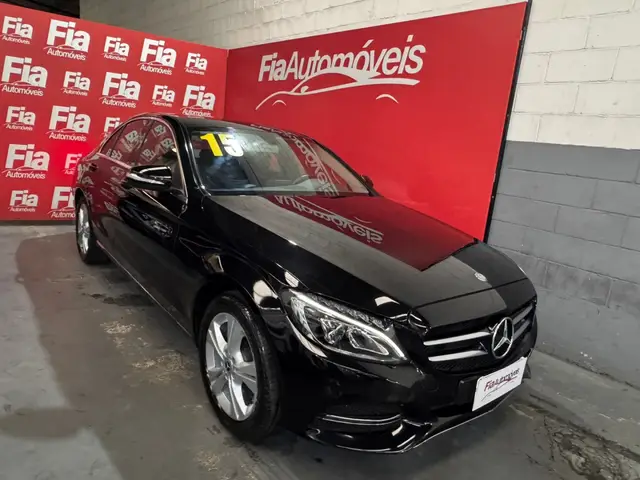 Carro Mercedes-Benz Classe C 2015 C 180 Avantgarde 1.6