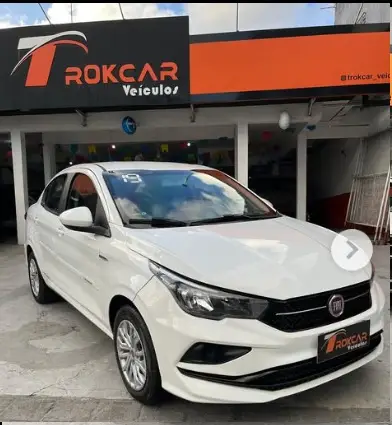 Carro Fiat Cronos 2019 1.3 Drive Firefly GSR (Flex)