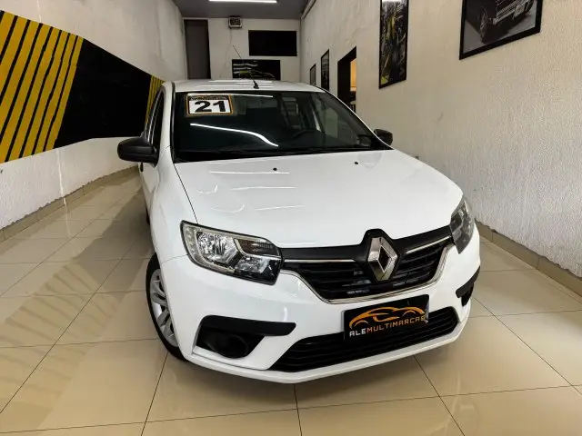Carro Renault Logan 2021 Life 1.0 12V SCe (Flex)