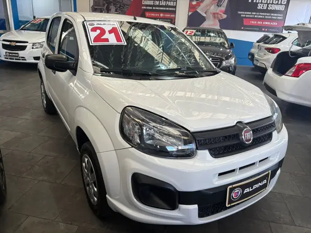 Carro Fiat Uno 2021 Attractive 1.0