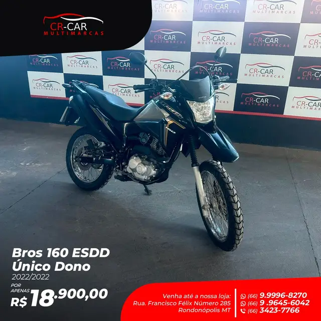 Moto Honda NXR 160 2022 Bros ESDD