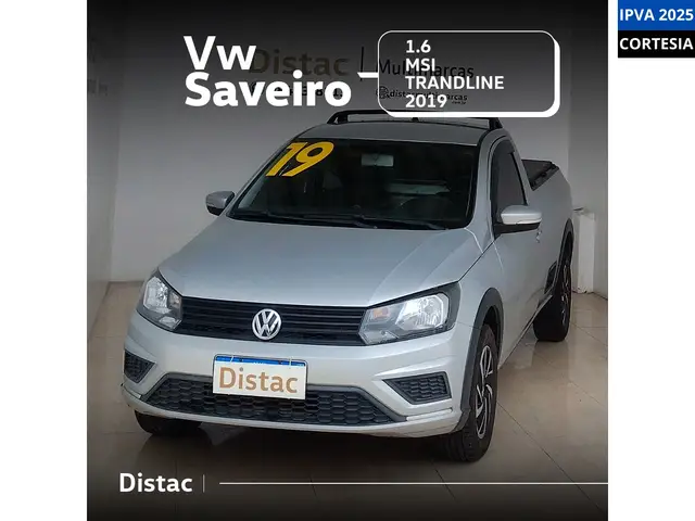 Carro Volkswagen Saveiro 2019 Trendline 1.6 MSI CS (Flex)
