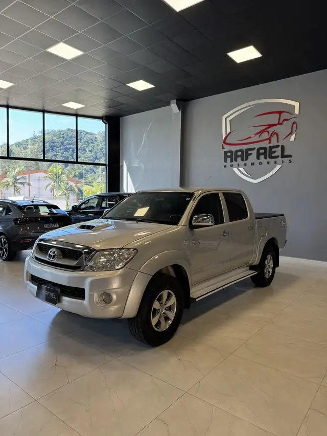 Carro Toyota Hilux Cabine Dupla 2009 Hilux SRV 4X4 3.0 (cab dupla) (aut)