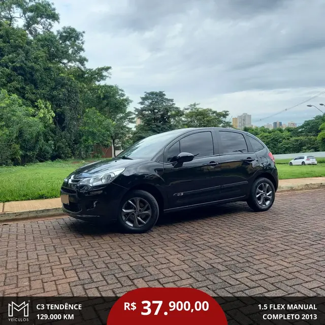 Carro Citroën C3 2013 Tendance 1.5 8V (Flex)