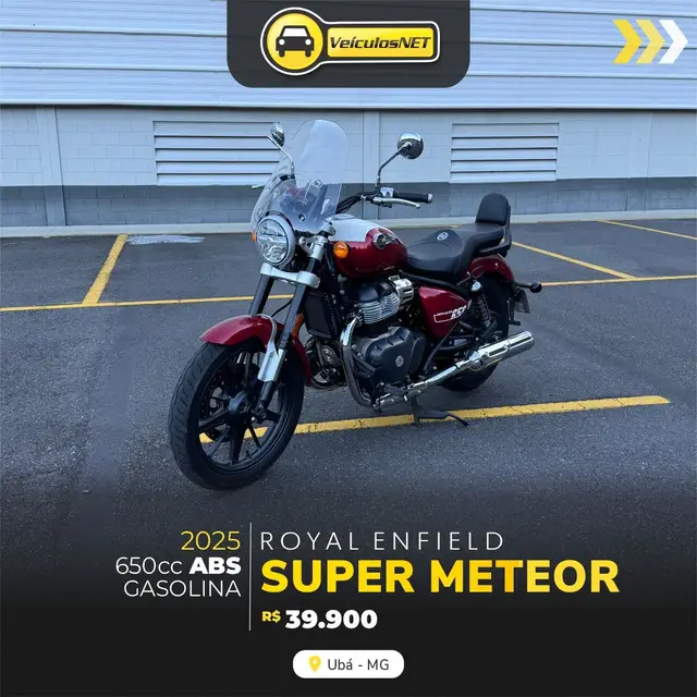 Carro Royal Enfield Super Meteor 2025 Astral