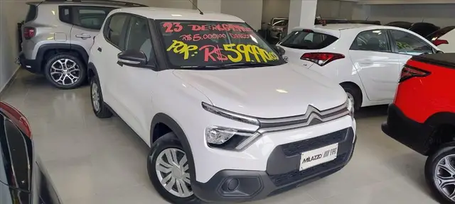 Carro Citroën C3 2023 Live Pack 1.0 (Flex)